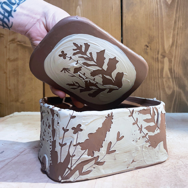 Making a Pillow-Lidded Box