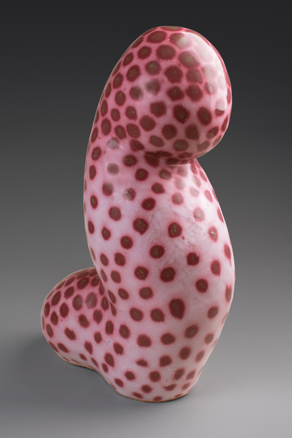 4 Eva Kwong’s Kermes-1, 23 in. (58 cm) in height, stoneware, glaze, 2010.
