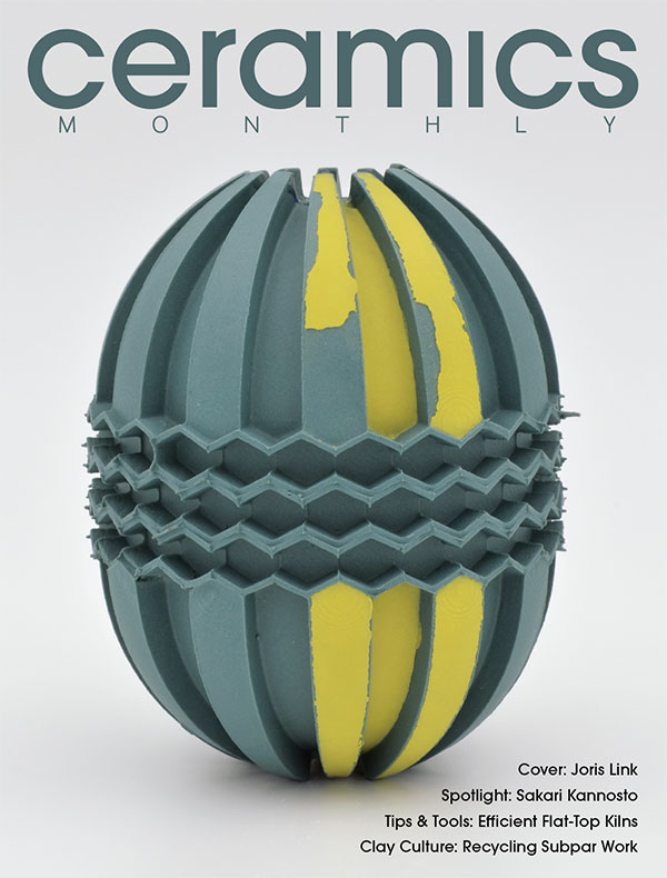 Ceramics Monthly April 2023 Issue Cover