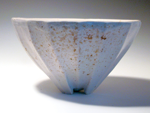 2 Bowl, fired in Minnesota to cone 8–11 in a two-chamber kiln with a Bourry box using pine, 2015. Firing team: Linda Christianson, Jil Franke, Kirk Lyttle, Jeff Strother. 