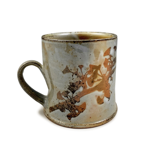 5 Rekha Srinivasan’s mug, 3½ in. (13 cm) in height, wood-fired stoneware, 2022. Photos: Ann Marie Cooper. 