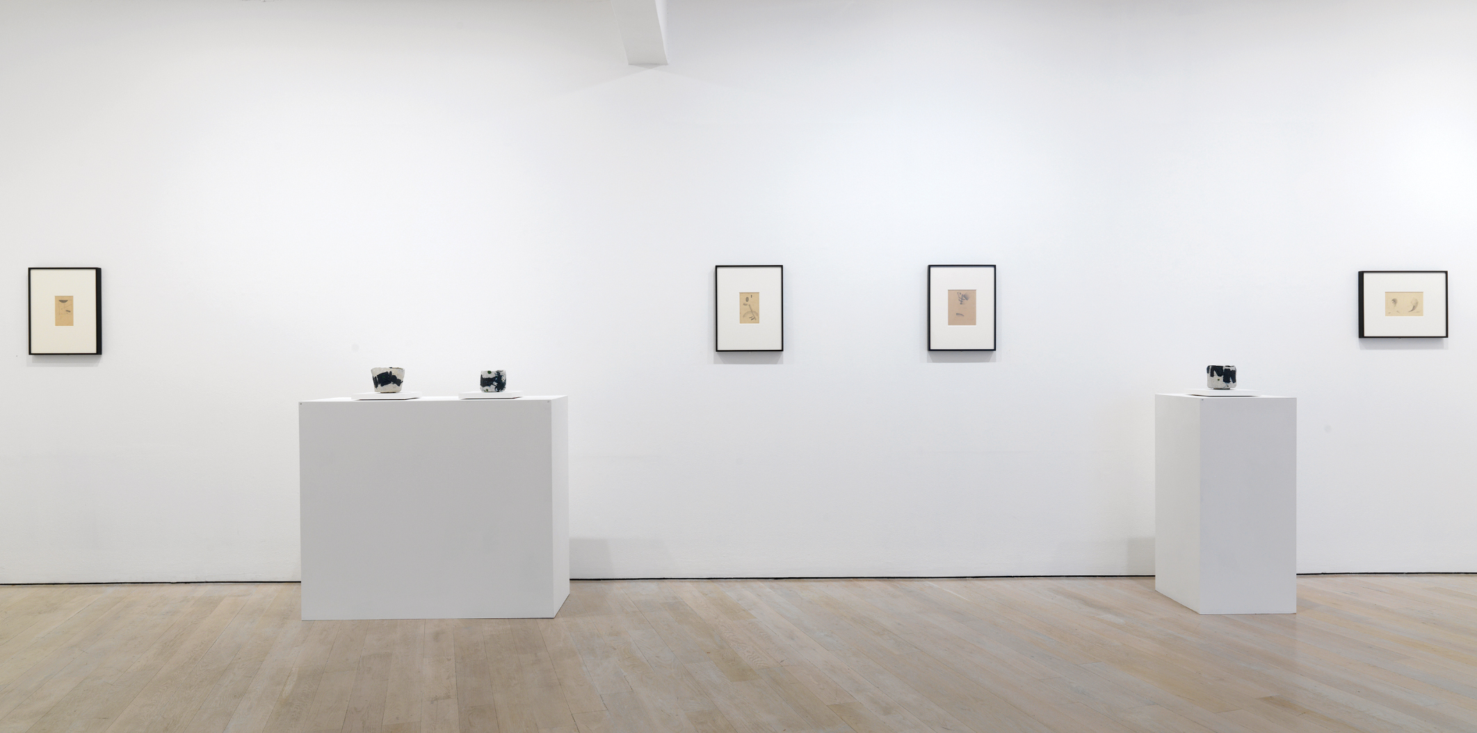 6 Exhibition view of Kazimir Malevich, Raku Kichizaemon XV, Annely Juda Fine Art, London, May 12–July 9, 2022. All images: Courtesy Annely Juda Fine Art. Photos of finished works: Takashi Hatakeyama.