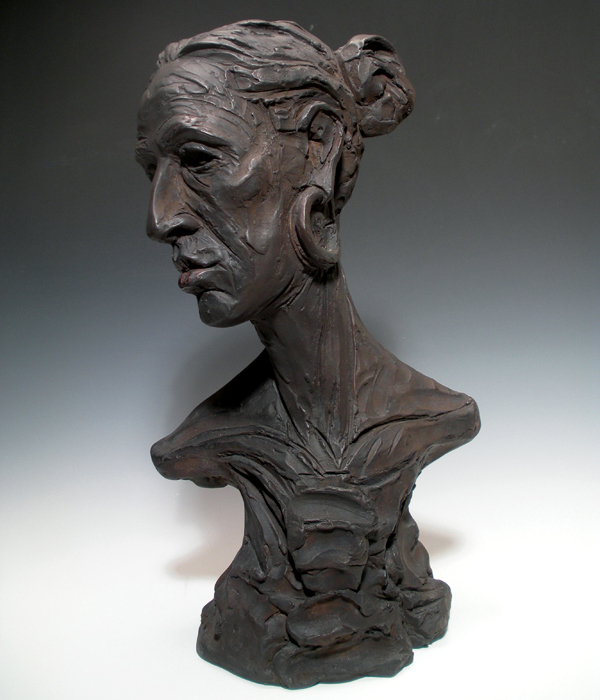 7 Veronica, 24 in. (61 cm) in height, bronze. 