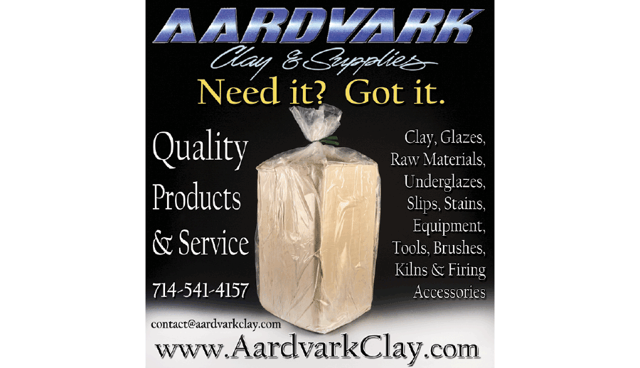 Image of Aardvark Clay & Supplies Ad