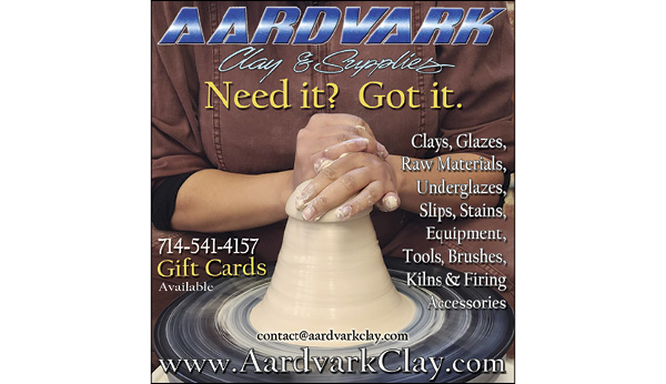 Aardvark Clay & Supplies ad