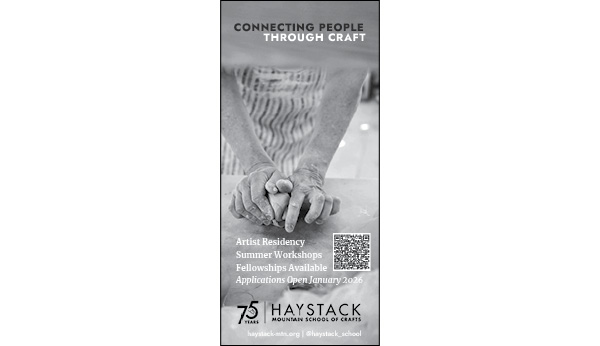 Haystack Mountain School of Crafts ad