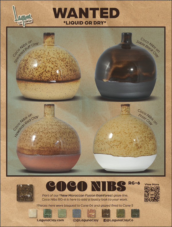 Laguna Clay Coco Nibs November 2024 CM ad