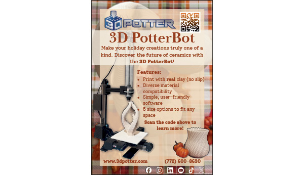 3D Potter ad