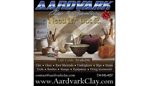 Aardvark Clay & Supplies ad