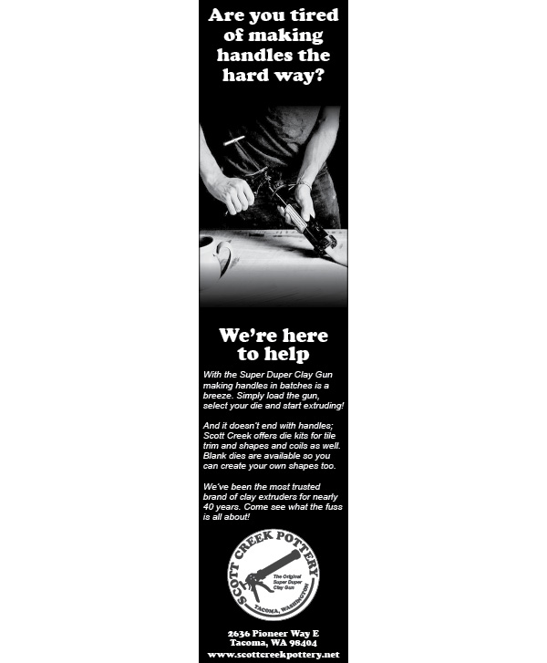 Clay Art Center/Scott Creek Pottery ad