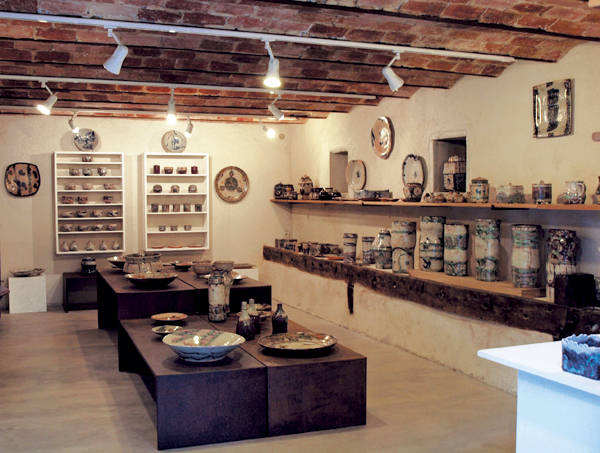 1 View of the gallery at Catherine Vanier’s house and studio. Photo: Lucie Brisson.