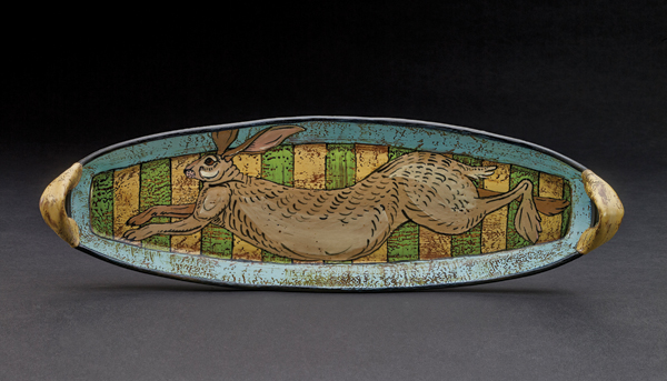 14 Lisa Naples’ Hare Tray.