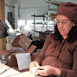 Studio Visit: Ingrid Bathe, Edgecomb, Maine