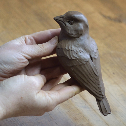 🎧 Birds as Metaphor: A Sculpted Candlestick