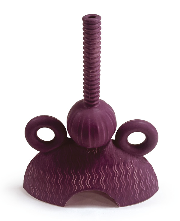 Jonathan Kaplan’s slip-cast porcelain vessel.