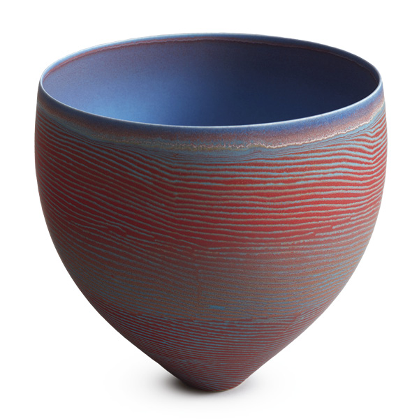 4 Pippin Drysdale’s Ningaloo Reef I, 8¼ in. (21 cm) in height, porcelain, glaze, 2017.