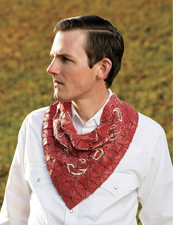 8 Shae Bishop wearing Bandana, 2022. Photo: Loam.