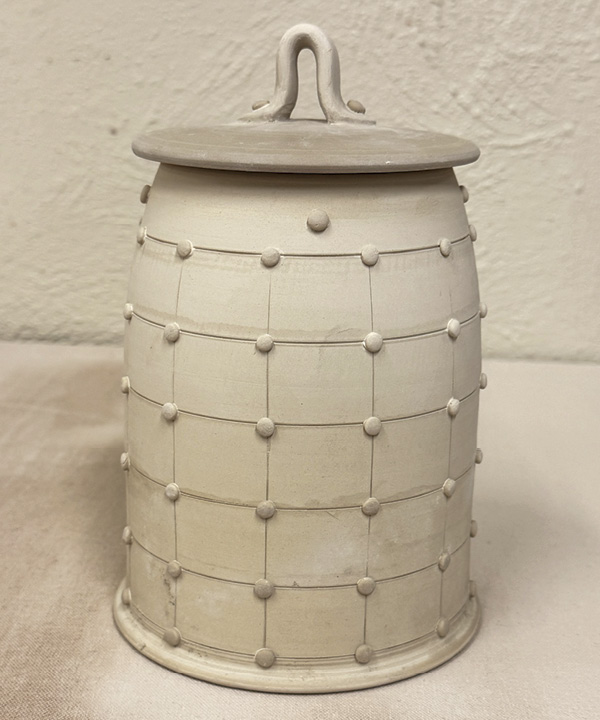 16 The completed greenware.