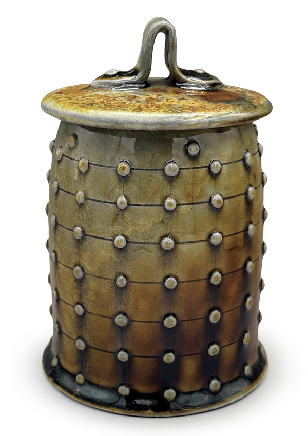 Mayumi Makino Kiefer’s Honey Celadon, 8½ in. (21.6 cm) in height, stoneware, fired to cone 10 in a wood kiln, 2024.