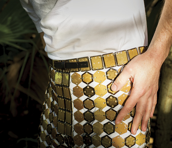 3 Shae Bishop’s Shorts to Wear While Looking For Pythons (detail), 2019. Photo: Hannah Patterson.