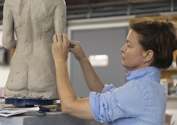 8 Snow Farm’s ceramics studio in the Berkshire Hills. Snow Farm, Williamsburg, Massachusetts (snowfarm.org).