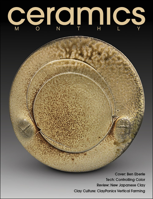 Ceramics Monthly December 2025 front cover