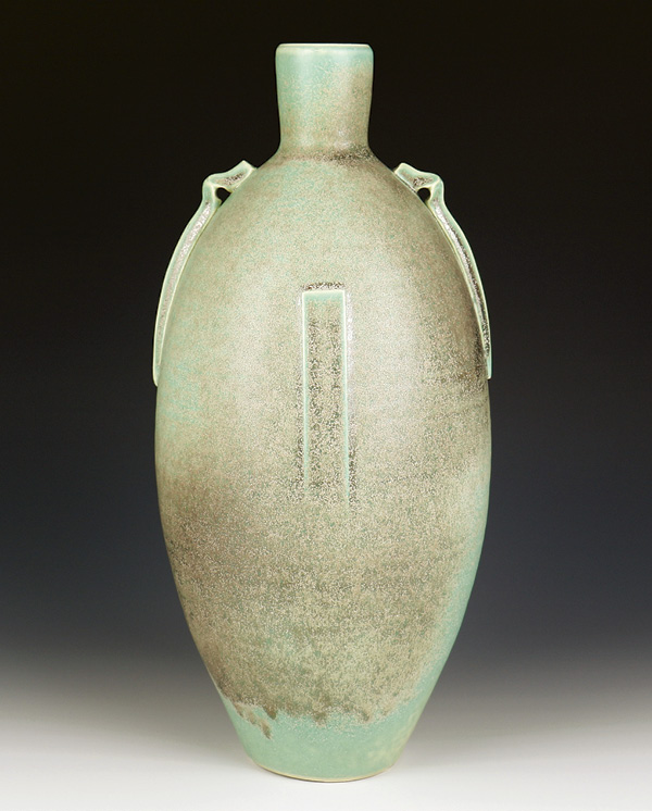 2 Chris Kelsey’s bottle, 16 in. (15.2 cm) in height, stoneware, 2025.