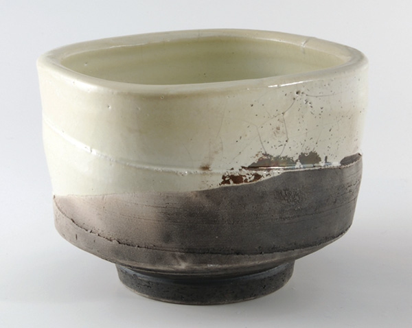 2 Raku cup, fired to cone 06 (1828°F (998°C)).