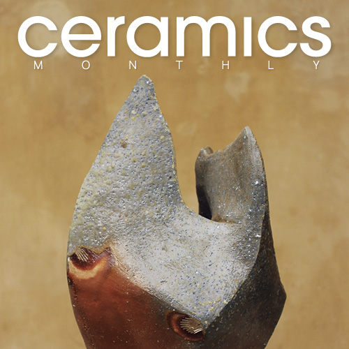 February 2025 Ceramics Monthly front cover thumbnail image