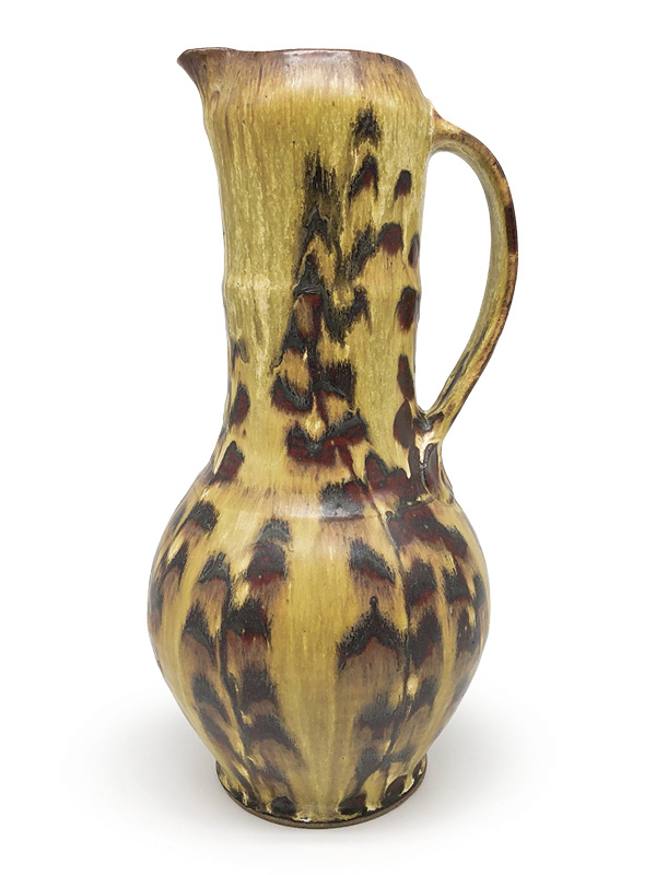 1 Kent McLaughlin’s pitcher, 14 in. (35.6 cm) in height, stoneware.