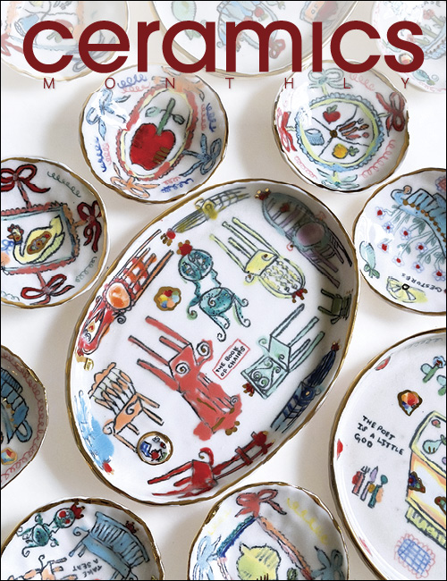 February 2026 Ceramics Monthly cover