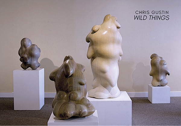 5 Gallery view of Chris Gustin’s exhibition, “Wild Things,” at Lucy Lacoste Gallery. Photo: Coleman Weimer.