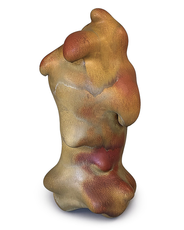 7 Chris Gustin's Spirit Series, #2506, 40 in. (1 m), stoneware, 2025. Photo: Lucy Lacoste Gallery.