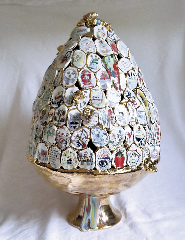 Dominique Ostuni's finished work.