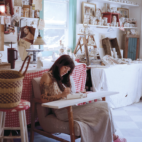 Studio Visit: Dominique Ostuni, Bowdoinham, Maine article thumbnail