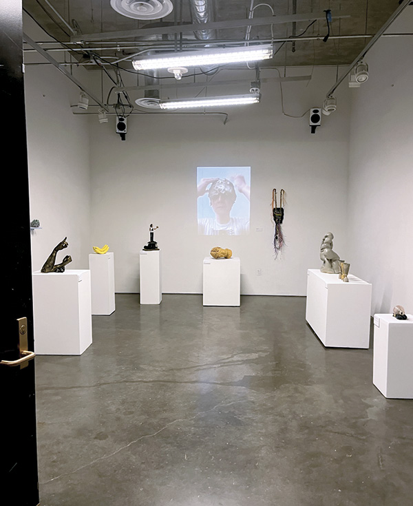 2 Gallery view of the CIRCA group exhibition at CU Boulder, September 2023.