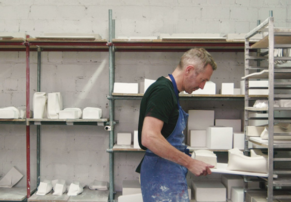 5 emmanuel boos in his studio in Mannheim, Germany, June 2023. Photo: Felix Ferraton.