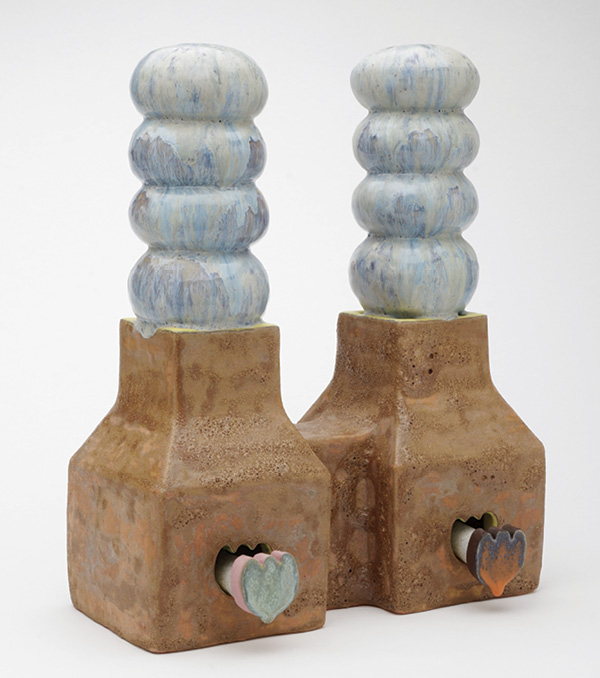 3 Seuil Chung’s We Belong Together, 17 in. (43 cm) in height, ceramic, 2023.