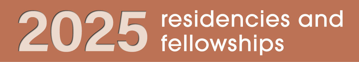 2025 Residencies and Fellowships header banner