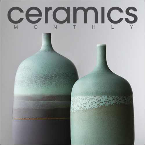 Ceramics Monthly January 2025 front cover thumbnail image