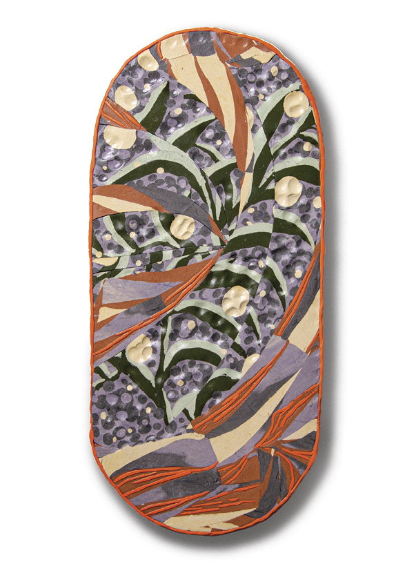 9 Joanna Poag's All Blooms, 17 in. (43.2 cm) in height, pigmented ceramic, 2023.