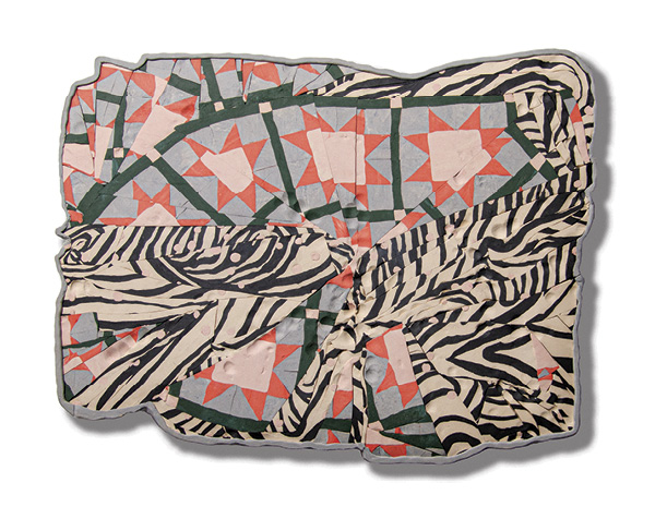 11 Joanna Poag's Hemmed in this Place, 16 in. (40.6 cm) in height, pigmented ceramic, 2023.