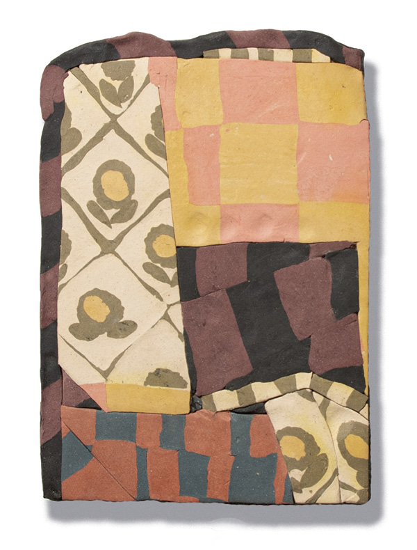 2 Joanna Poag’s Kitchen Vignette I, 8 in. (20.3 cm) in height, Joanna Poag’s Colored Clays, fired to cone 6, 2024.