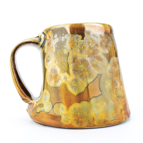 1 Dwayne Sackey’s Mini Mug, 3½ in. (8.9 cm) in height, porcelain, glaze, wood-soda fired, 2024.