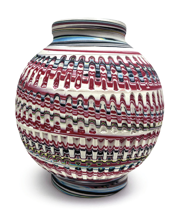 🎧 Making a Faceted Agateware Pitcher