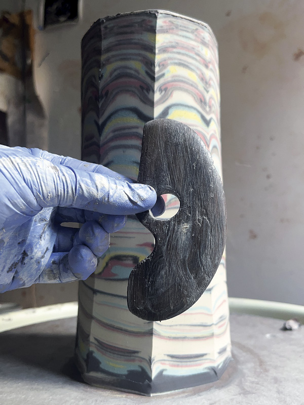 How to Throw and Facet an Agateware Pitcher