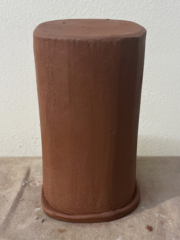 4 Add slabs to bottom and top of squared form.