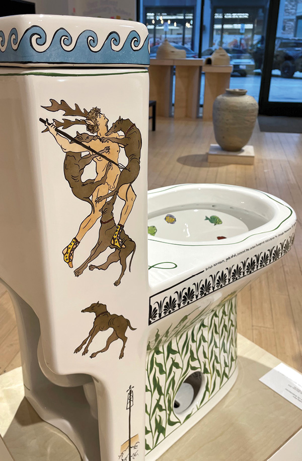 7 Bradley Klem’s Here I Sit Brokenhearted (detail).