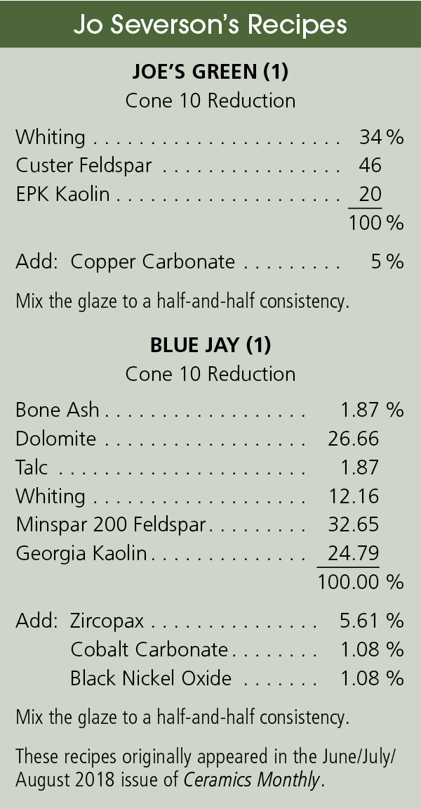 Jo Severson’s Recipes