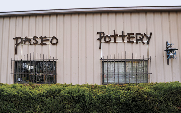 6 Paseo Pottery is housed in the warehouse district of Santa Fe.